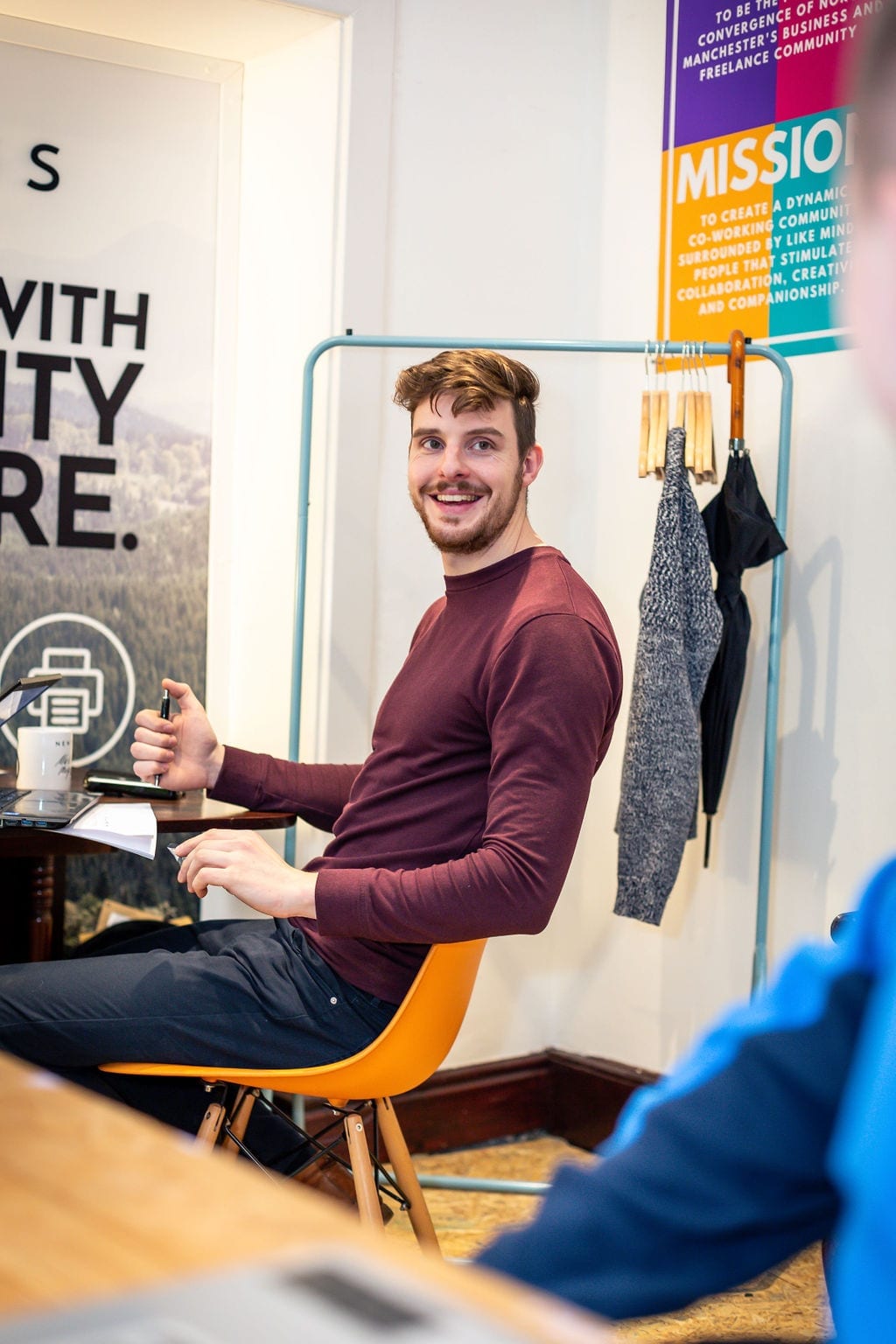Matthew Kendall Hands Coworking Future